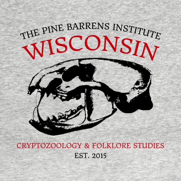 Cryptozoology & Folklore Studies (Black Skull) by Pine Barrens Institute